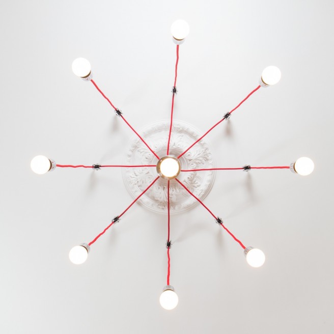 Minimaler LED Luster