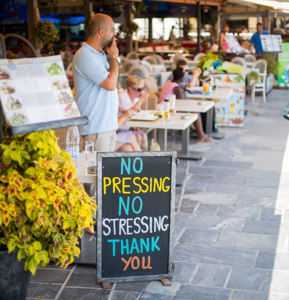 No Stress in Crete